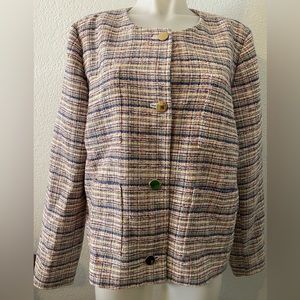 Halogen 1X Tweed Jacket NWOT